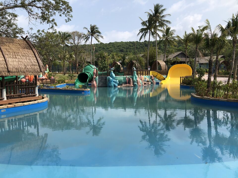 Image Kids Slides, Aquatopia Water Park, Hon Thom Island, Vietnam
