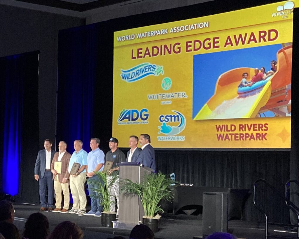 BỐN DỰ ÁN CỦA WHITEWATER ĐƯỢC HIỆP HỘI CÔNG VIÊN NƯỚC THẾ GIỚI TRAO